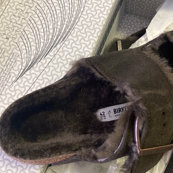 Birkenstock Arizona shearling mocca Asst new - Picture 7 of 9
